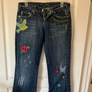 Miss Me patchwork jeans